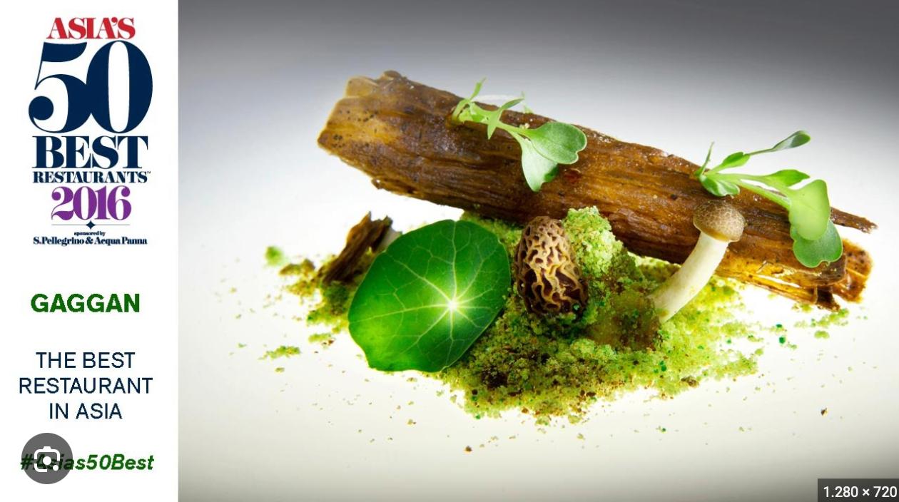 Gaggan — Mejor restaurante de Asia, World's 50 Best
